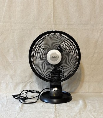 Borg Oscillating Table Fan Quite 3speed 12Inch Adjustable Tilt Fan for Home Use