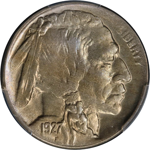 1927-D Buffalo Nickel PCGS MS63 Nice Eye Appeal Nice Luster