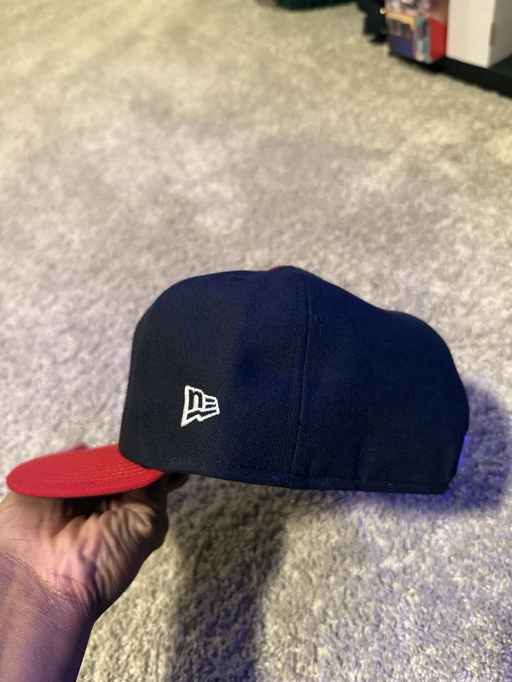 Gorra ajustada Atlanta Braves New Era 59Fifty Serie Mundial 2021 talla 7 5/8 Foto 4 de 4