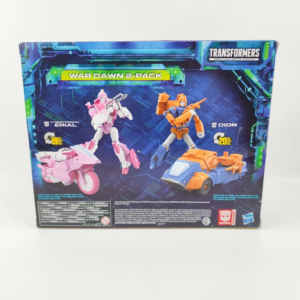 Transformers War Dawn Pack MISB New Legacy Evolution  Erial Dion - Image 4 of 4