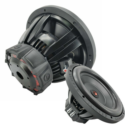1X Gravity  12'' 3000W Car Audio Subwoofer 4 Ohm DVC Dual Voice Coil Bass Speaker