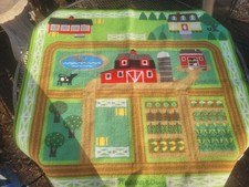 Melissa Doug Adventure Farm Rug Play Rug for Kids