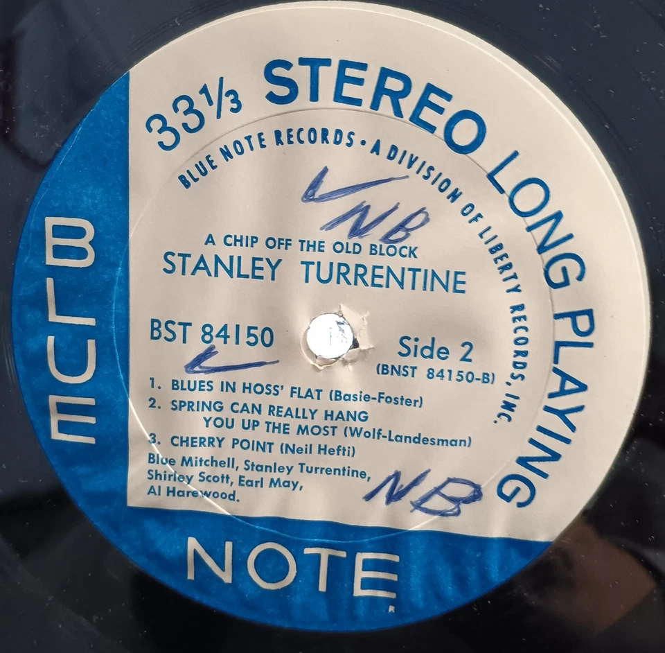 Stanley Turrentine-A Chip Off The Old Block-Blue Note 84150- VANGELDER - Image 4 of 4