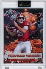 2026 Wild Card Splat Fernando Mendoza 1/1 RC Galactic Splat Rookie Edition