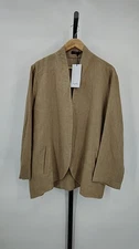 Ruti Women's First Light Linen Jacket Teak Outerwear 16