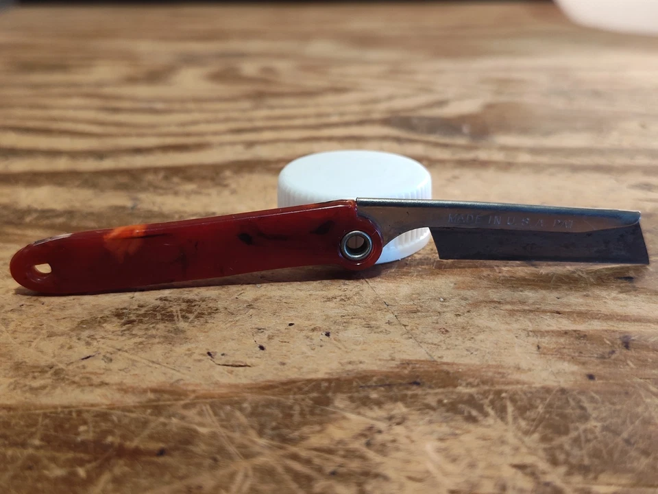 Navaja-nife vintage Gits publicidad B. Black & Sons Los Angeles, teléfono: MI 6548 Foto 4 de 4