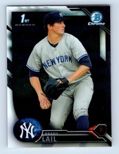 2016 Bowman Chrome Prospects Brady Lail New York Yankees #BCP24