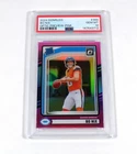 2024 Panini Donruss Optic Preview Bo Nix Rated Rookie Pink Prizm #369 PSA 10