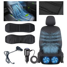 Car Vehicle Pad Seat Cooler Cushion Cover Summer Cooling Chair Fan 3 Speeds 12v
