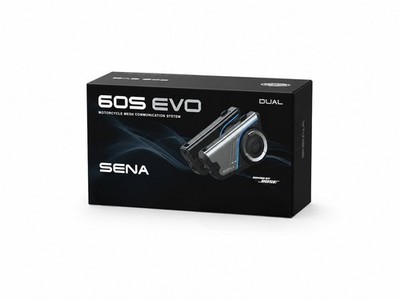 Sena 60S Evo Dual Doppelset Mesh Bluetooth Sprechanlage Interkom Sound by Bose