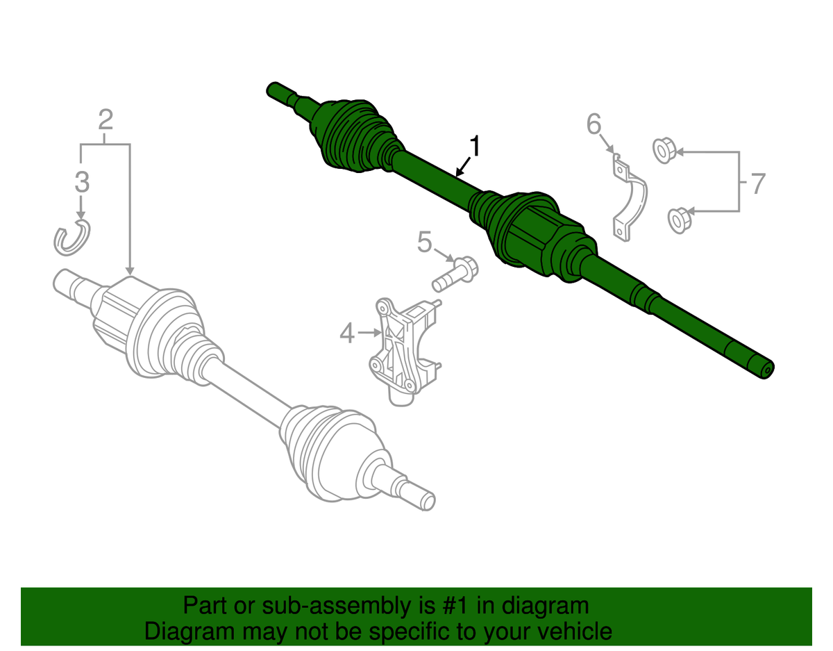 AYK EXL480 Amazon.com: East Lake Axle front differential for