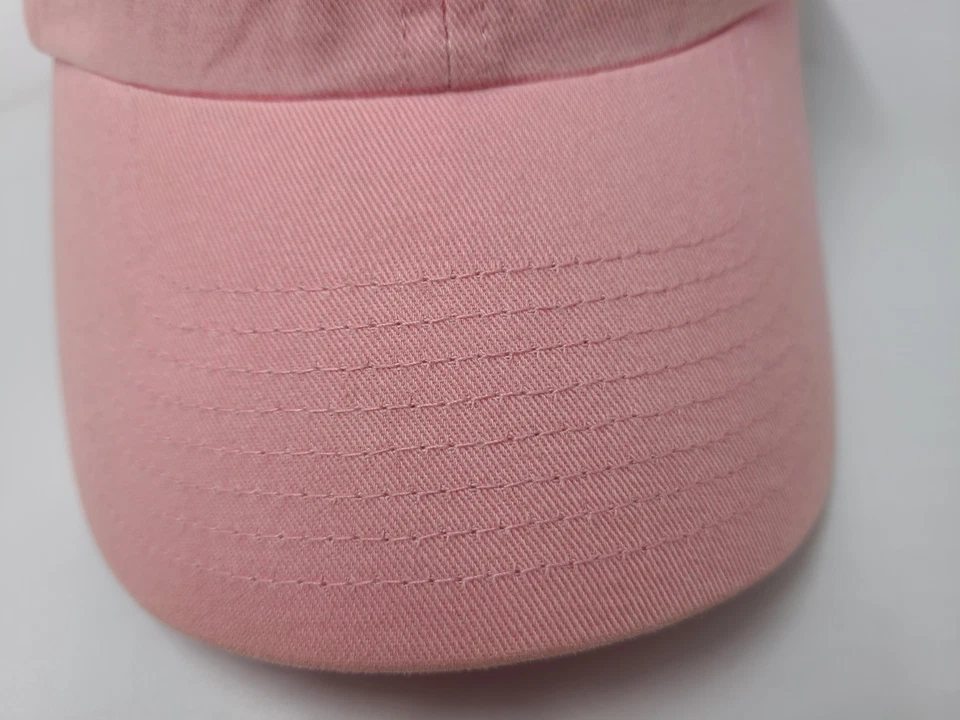 Boné chapéu ajustável feminino New York Mets Twins Enterprise liga principal de beisebol rosa branco - Imagem 3 de 4