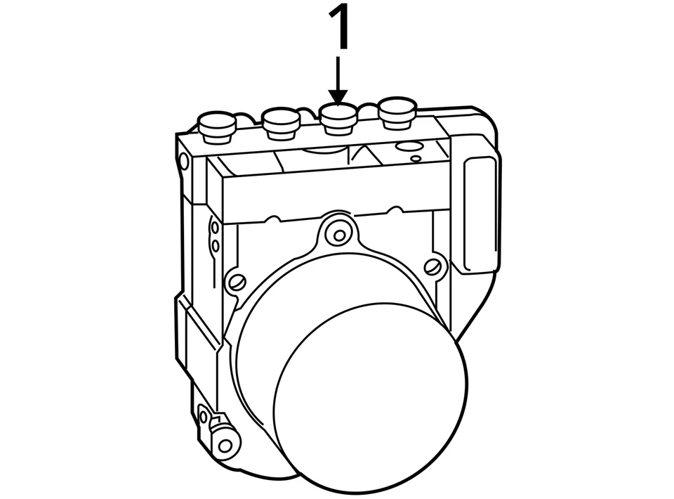 Módulo de control de bomba abs Lexus Rx350 2014-2015 UX9WY Foto 4 de 4