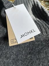 Mini Grey Knitted Polo Dress Size XXL Never Worn Excellent Condition with Tags