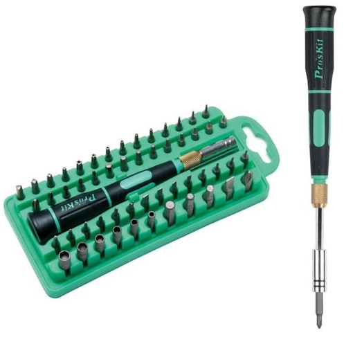 Screwdriver with Bit Set Pro'sKit SD-9828 (58pcs) - Picture 1 of 4