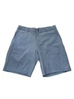 State and Liberty Men’s 36 Athletic Fit Shorts 9” Blue Performance 4-Way Stretch