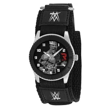 WWE Kids Youth Boys/Girls Rookie Watch by Game Time – Nylon Strap – Licensed