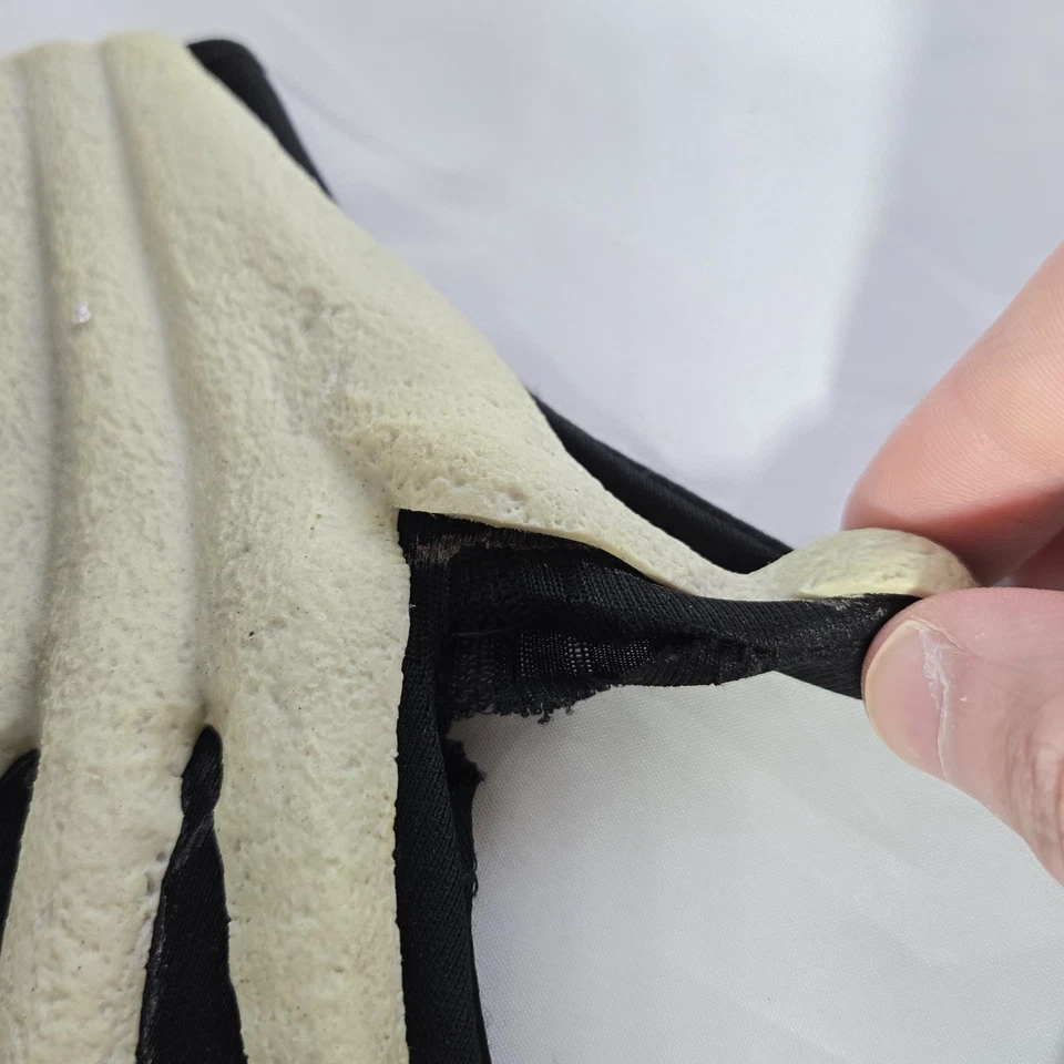 Scream Halloween Costume Long Face Ghost Face Mask With Gloves Black - Image 4 of 4