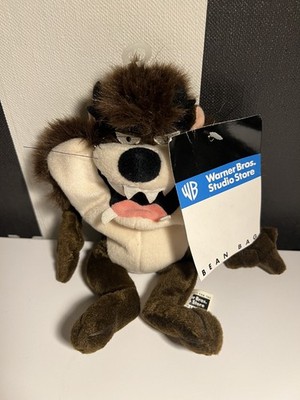 MA - Tasmanischer Teufel  Vintage Warner Bros. Studio Plush Beanie Bean Bag