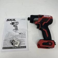SKIL PWRCORE 12 Volt 12V Brushless 1/4 Hex Impact Driver ID574401 Tool Only