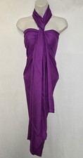 Purple BEACH SARONG BEACH COVER UP SWIMSUIT COVER UP Bathing Suit PAREO