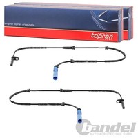 2X Topran ABS-SENSOREN Vorne Beidseitig Passend FÜR BMW X3 Links+Rechts