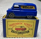 Matchbox/Lesney #25A DUNLOP VAN, w/Type B Box, in Mint condition!