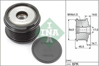 1X INA 535 0308 10 Generatorfreilauf FüR CitroëN Opel Vauxhall Peugeot Toyota