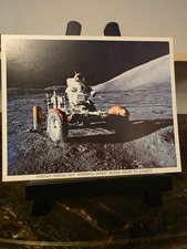 Vintage 8" x 10" NASA Print of Apollo 17 EVO MSCL-96