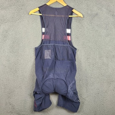 Rapha Brevet Cargo Bib Shorts Mens XL Navy Blue Cycling Padded