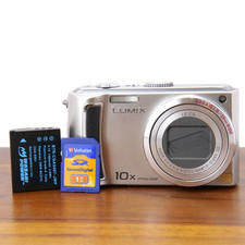 Panasonic Lumix DMC-TZ5 9.1MP Digital Camera 10x Zoom Tested Small Issues READ