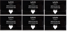 NYX Matte Blotting Paper Sheets, 50 ct 6 Pack 