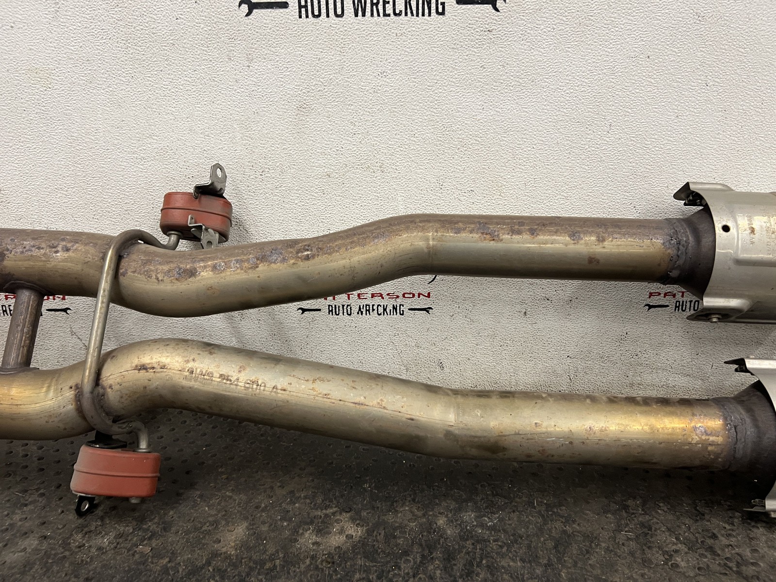 2007 BENTLEY CONTINENTAL 6.0 GTC LEFT & RIGHT EXHAUST TAIL PIPE