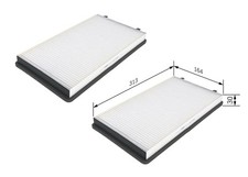 BOSCH 1 987 432 103 Filter, Innenraumluft for ALPINA BMW