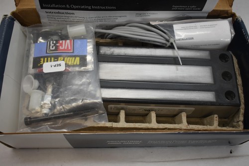 Securitron M62FG-SASM Magnalock 1200 lbs 12/24VDC Türschloss-Kit Assa Abloy Neu