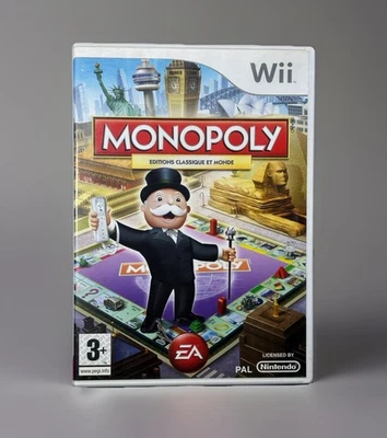 Jeu Monopoly Edition Classique Et Monde / Nintendo Wii Jouable sur Wii U / EA - Photo 1/4