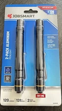 New!JobSmart 120-Lumen LED Aluminum Penlights, 2-Pack
