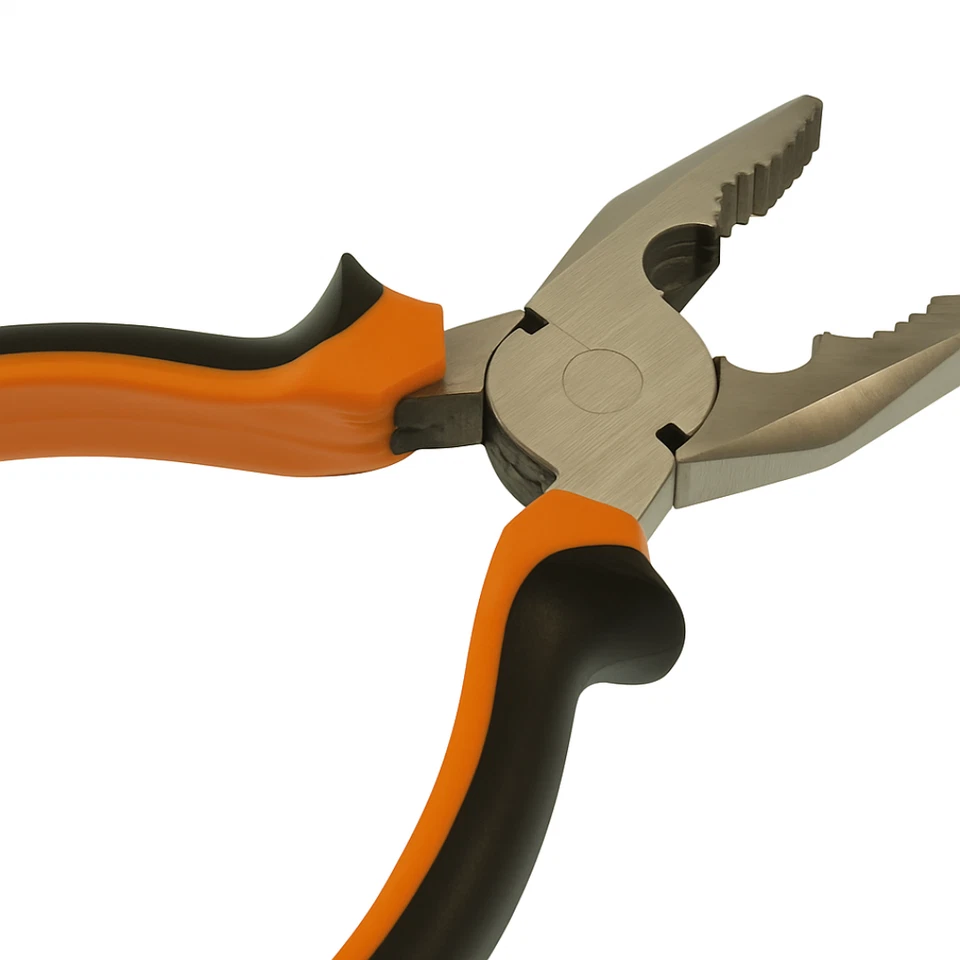 Profi Kombizange GS Geprüft 16cm Greifzange Kneifzange Flachzange Zange Zangen - Bild 4 von 4