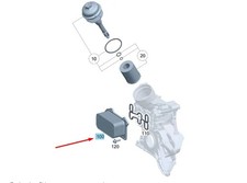 MERCEDES-BENZ CLS C257 &Ouml;lk&uuml;hler A2641880000 NEUE GENUINE