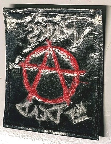 Patch musica punks not dead anarchy ferro/cucito emo goth punk rock applique band - Foto 4 di 6
