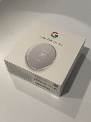 #ad Google Nest Smart Thermostat Snow G4CVZ US $54.95
