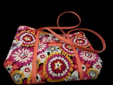  Tote Bag Vera Bradley Womens Trimmed Vera Pixie Blooms 