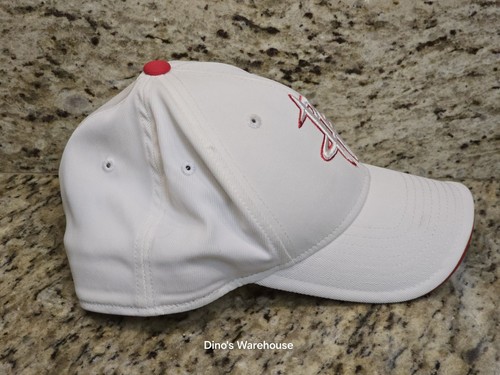 Cappello Houston Rockets NBA Adidas bianco rosso adulto taglia unica tutto elastico fascia - Foto 4 di 10