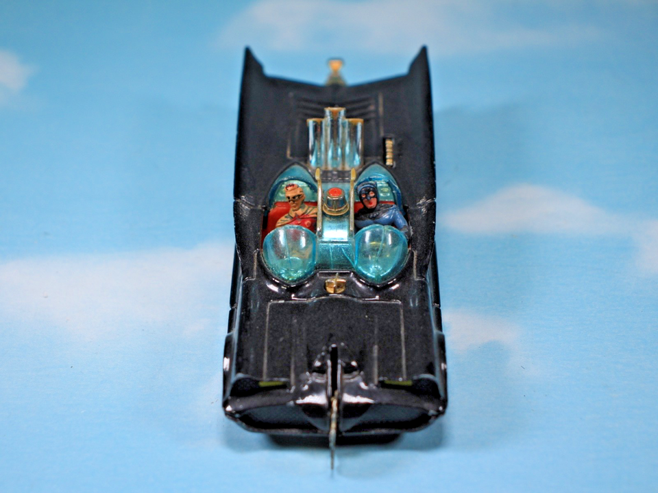 Vintage 1966 Corgi 267 Batmobile with Batman & Robin Figures – Red Bat ...