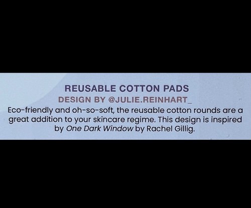 FAIRYLOOT Zip Tote Bag & Cotton Pads, Inspired By ONE DARK WINDOW, Rachel Gillig - Picture 12 of 20