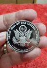 1 troy oz. 999 fine silver, GREAT SEAL of the UNITED STATES - US Marine Corps