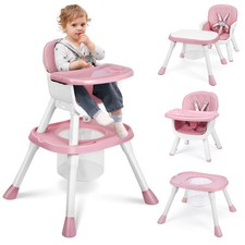 Babyeap 8-in-1 Baby High Chair, Feeding Chair, Table  Chair Set, Convertible