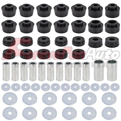 Body Mount Bushing Kit 7-132-BL For 1978-1988 Regal Malibu Grand Prix Cutlass BK
