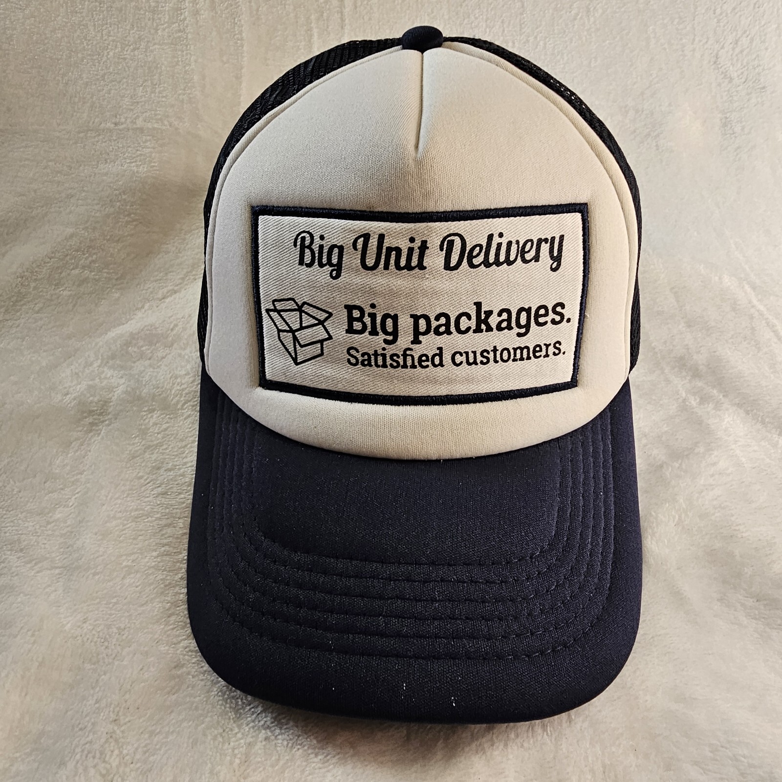 Big Patch Funny "Big Package Delivery" Snapback T… - image 3