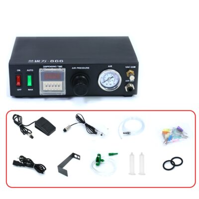 220V Electric Silica Gel Dispenser Epoxy Resin Glue Dispensing Machine Solder